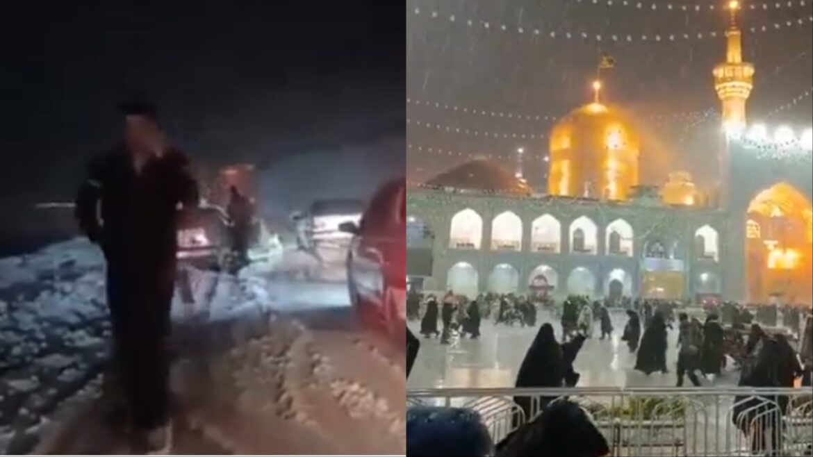 Rain and Snowfall Videos In Iran Trigger ‘US Weather Control’ Conspiracy Claims